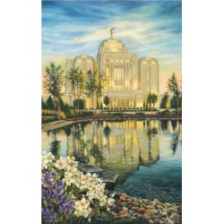 Meridian Idaho Temple Painting Recommend Holder